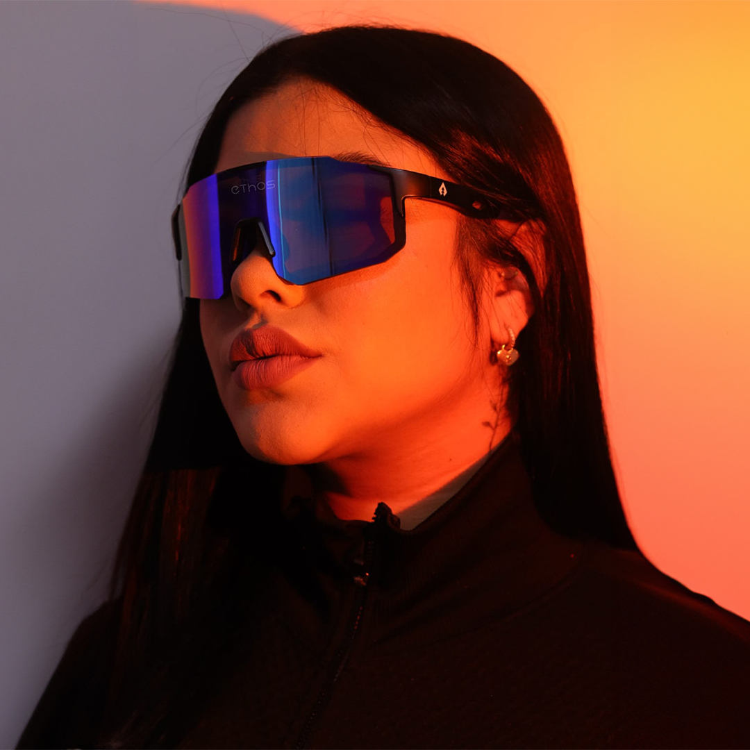 Windproof - Óculos de Sol para Corrida Ciclismo e Beach Tennis