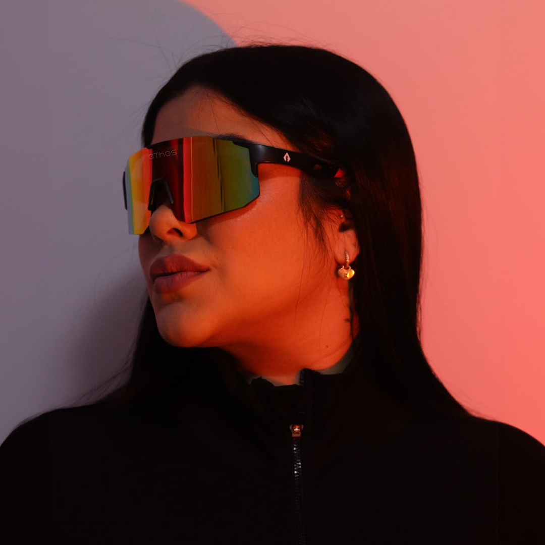 Windproof - Óculos de Sol para Corrida Ciclismo e Beach Tennis